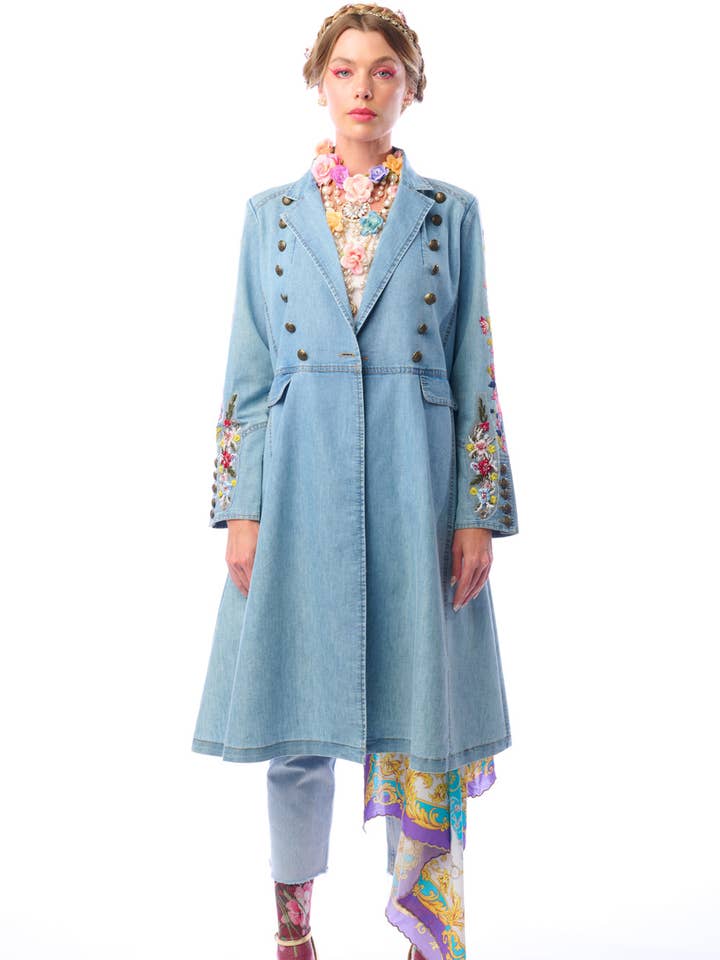 New Yorker Coat for wholesale by Aratta