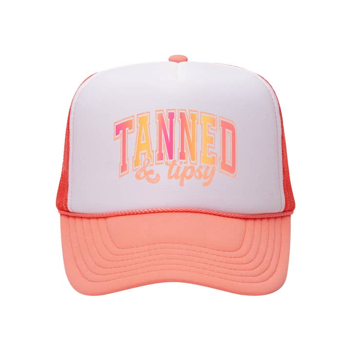 Brimrose Hat Co - Vendita all'ingrosso Cappellino da camionista - Donna - Cappello Estivo Abbronzato e Brillo - Cappelli da Spiaggia Trucker1