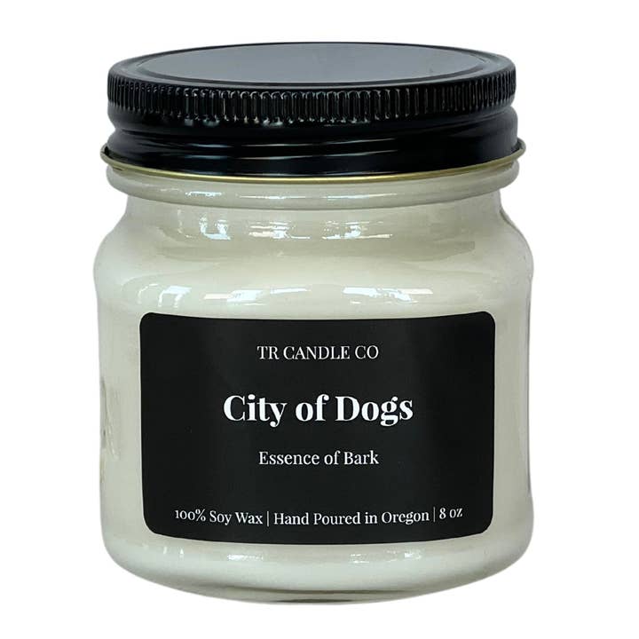 La città dei cani per la vendita all'ingrosso da parte di TR Candle Co