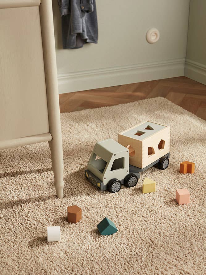 Sorter truck AIDEN for wholesale by Kids Concept