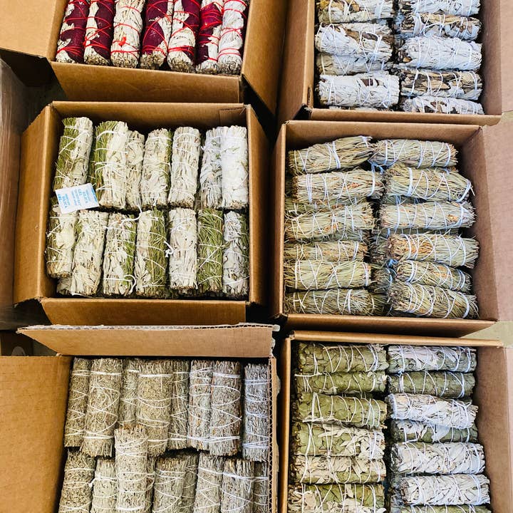 Seven Island - Wholesale Sage Bundle - White Sage Smudge Sticks2