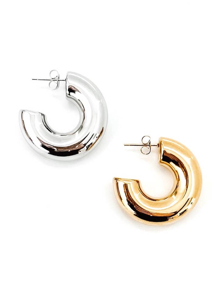 Brincos de Argola Eldon || Escolher Cor por atacado de BELJOY