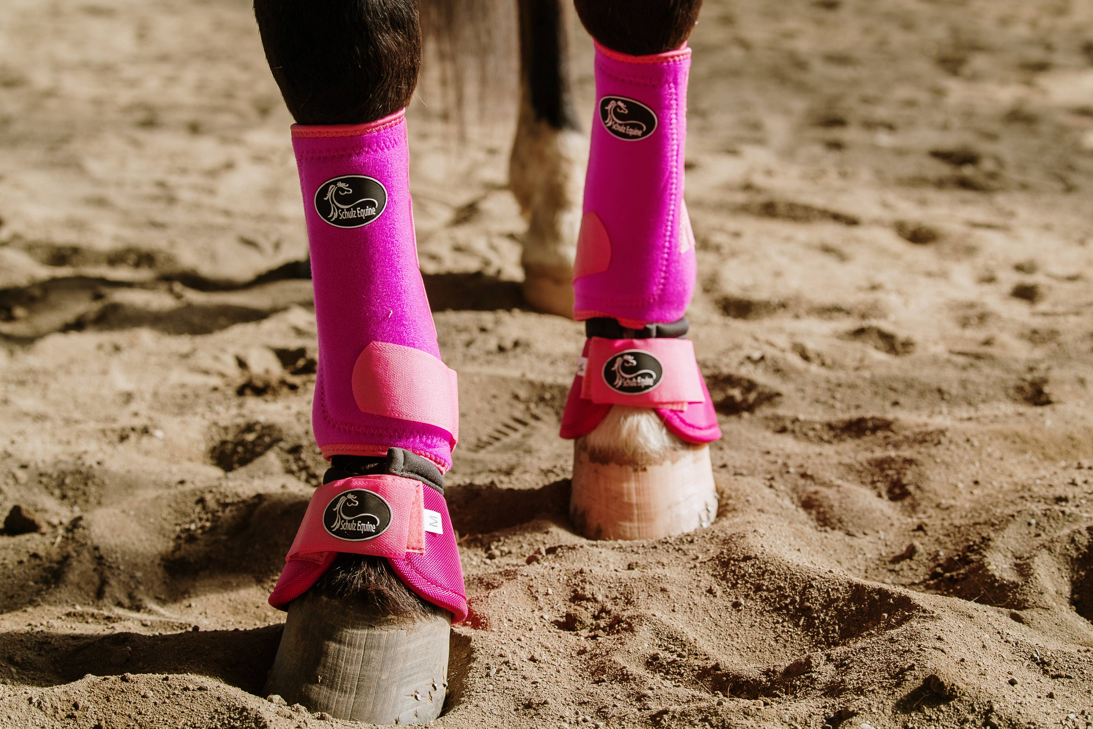 Schulz Equine – wholesale Ridutrustning – Schulz Equine bell boots med livfulla mönster7