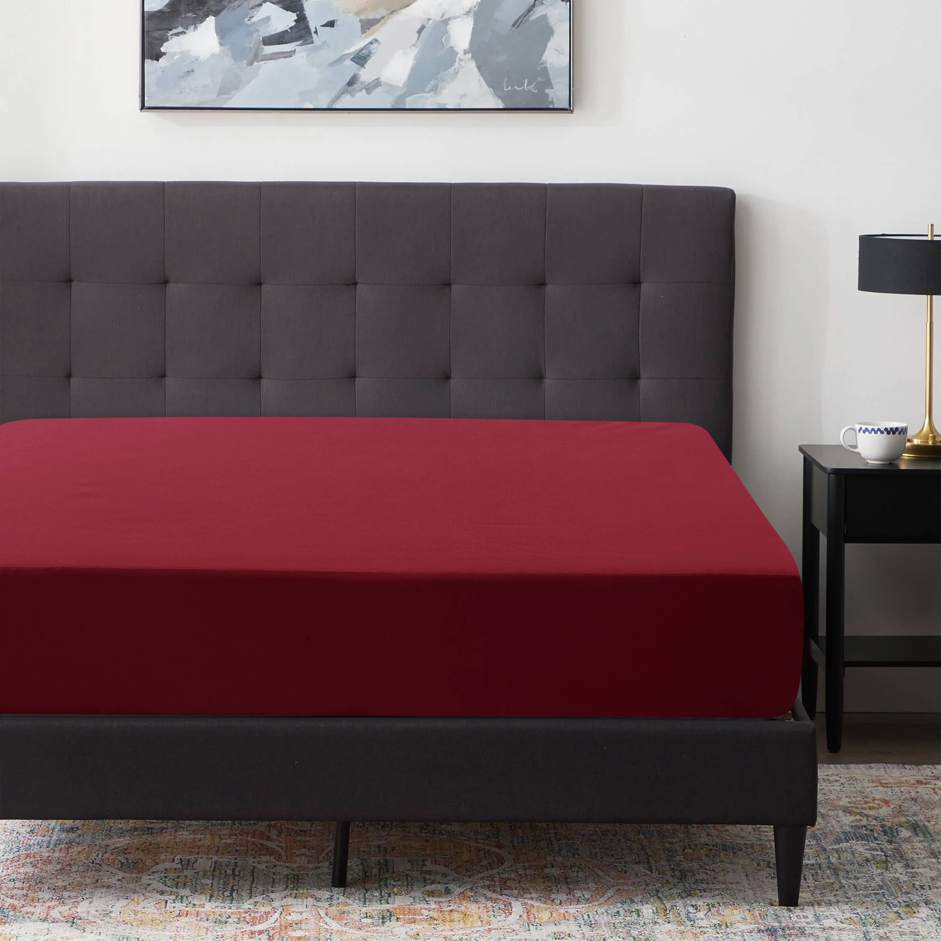 Cottonpassion_US - Vente Draps-housses - Draps-housses en microfibre douce avec bonnets extra profonds jusqu'à 40,6 cm78