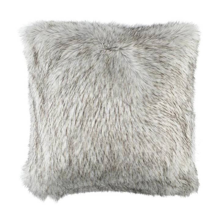 Almofada Euro Pêlo Prateado 28X28 por atacado de Lili Alessandra