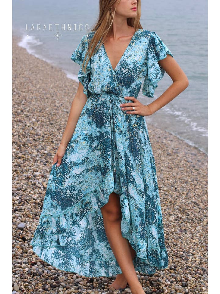 LARA ETHNICS - Wholesale Dress - Women's - LONG DRESS - CHLOE23