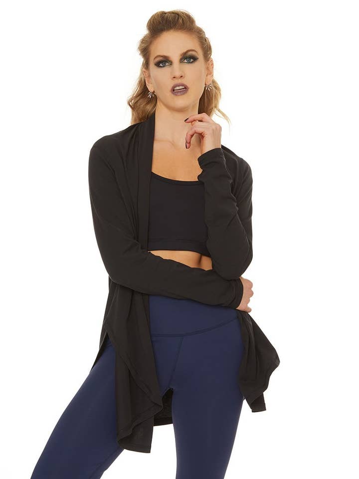 Warm Up Cardigan for wholesale by Nancy Rose Performance