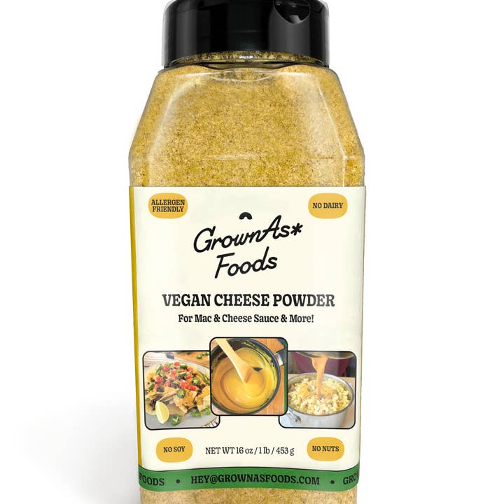Seed Ranch Flavor Co - Wholesale Cheese - 1 lb GrownAs Foods Vegan Cheese Powder