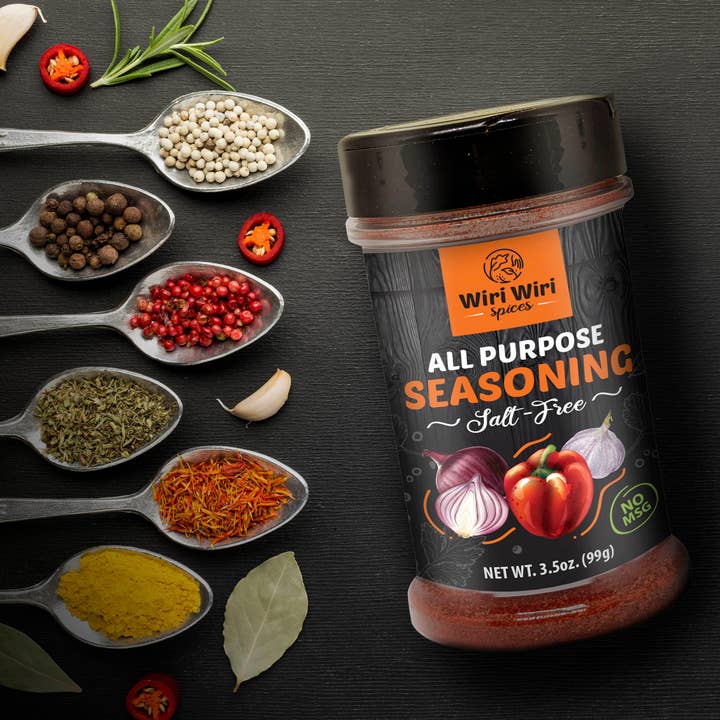 Salt-Free All Purpose Seasoning for wholesale by Wiri Wiri Spices