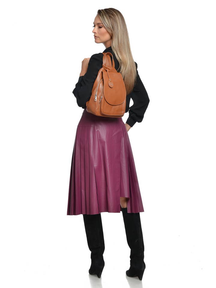 AW25 RM 113 COGNAC voor wholesale door Roberta M