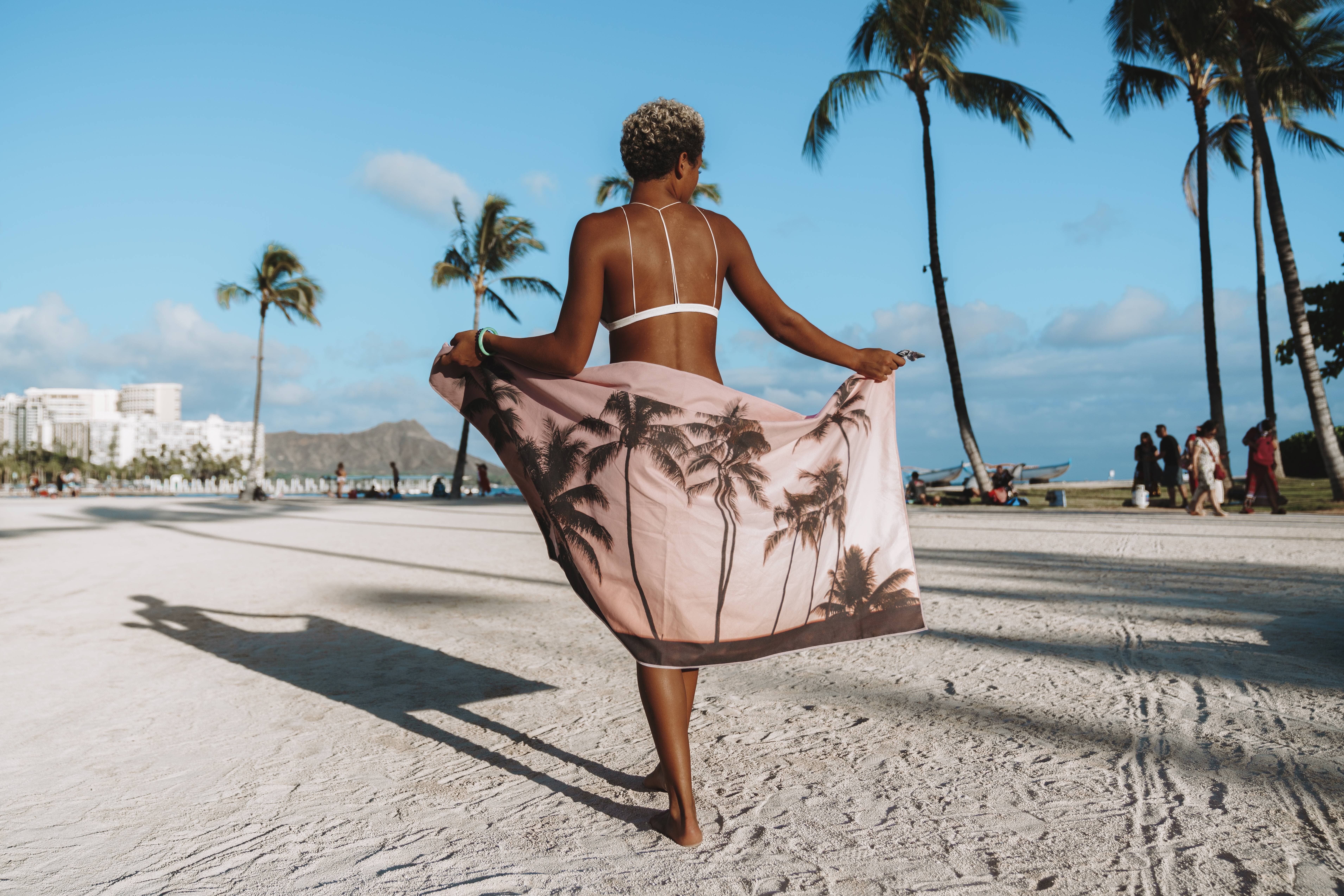 RHB HAWAII - Wholesale Beach Towel - Lanikai sunset Beach Towel8