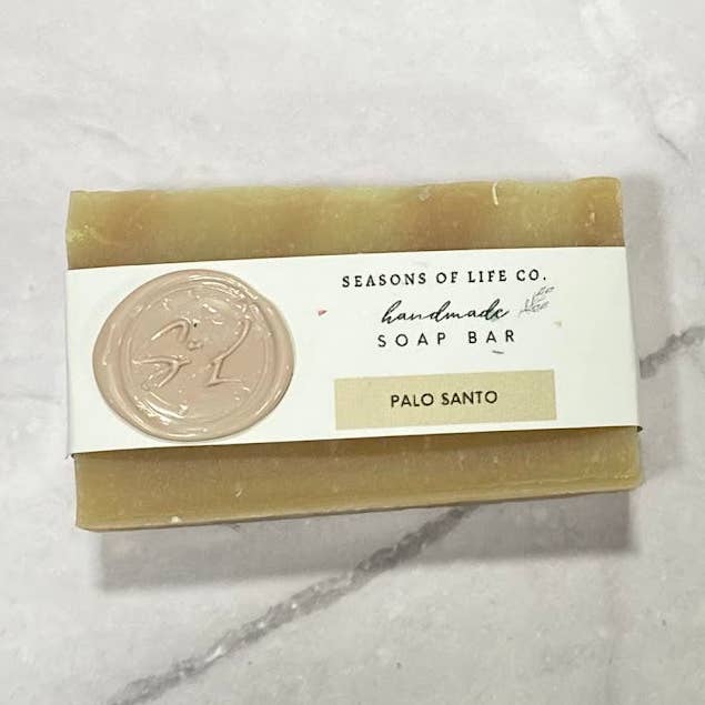 Palo Santo Soap Bar for wholesale by Seasons of Life Co.