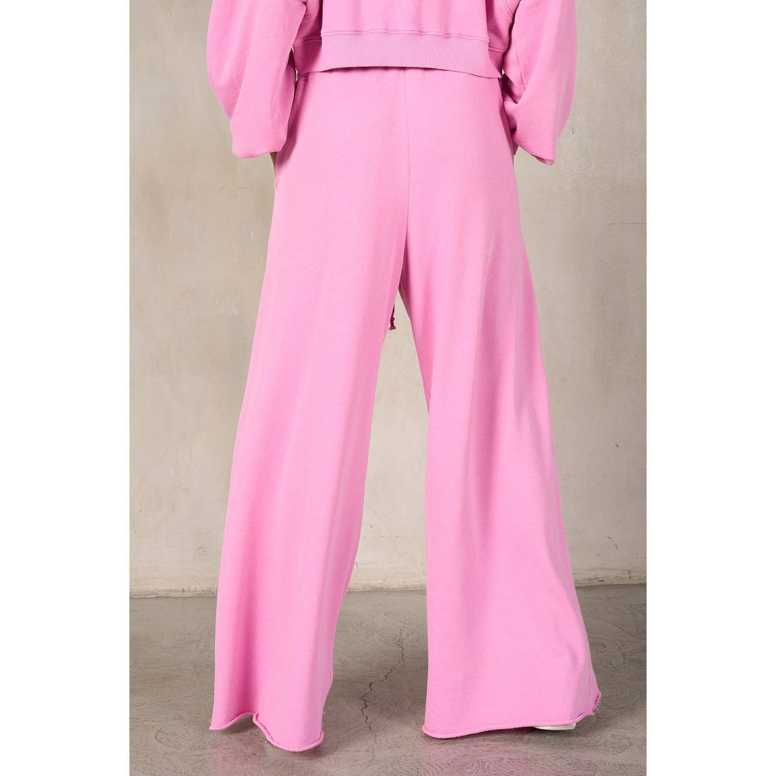 lalamia - Wholesale Pants - Women's - Matching Rib Wide Oversize Sweatpants22