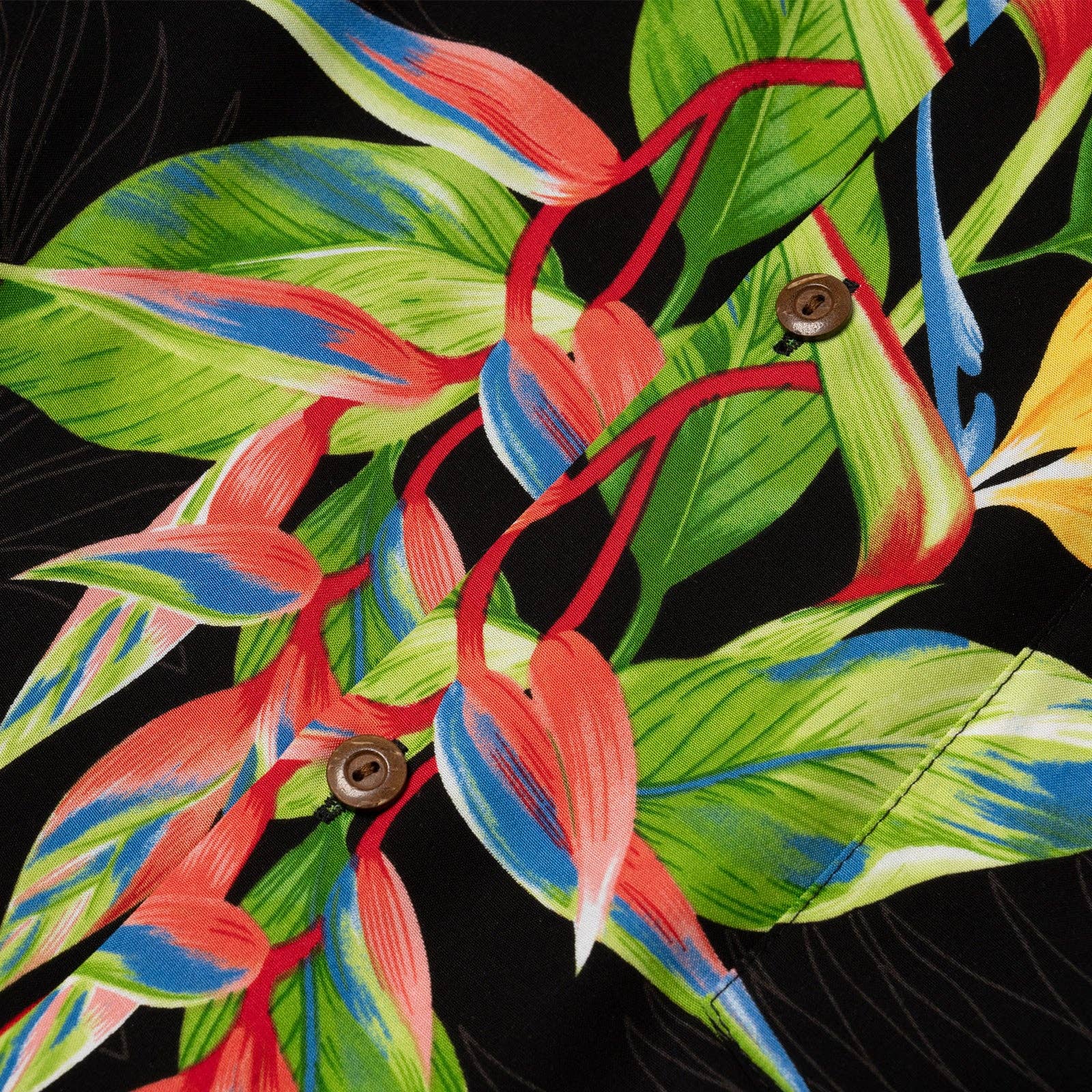 Hilo Hattie - Wholesale Button Down Shirt - Men's - Bird of Paradise Aloha Shirt2