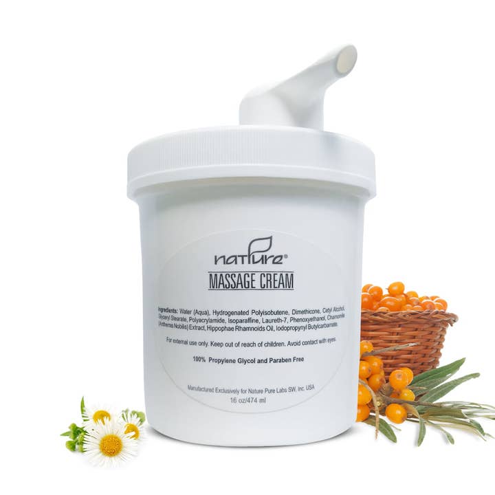 Professional Hippophae Massage Cream / 1.0 lb for wholesale by NATPURE Clinical Skin Care