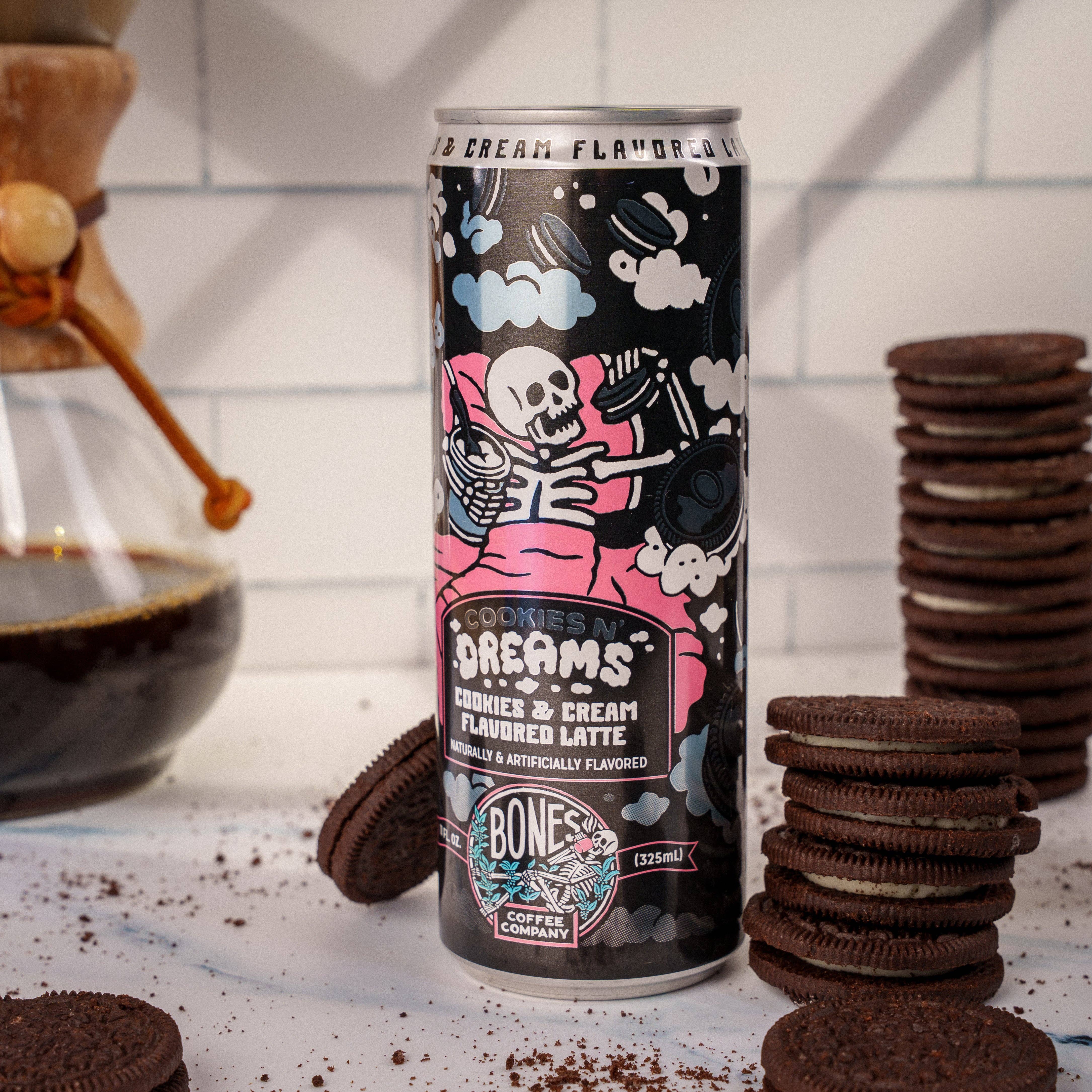 Bones Coffee Company - Wholesale Iced Coffee/Cold Brew - Cookies N' Dreams Latte | 12-Pack | Flavored Coffee6
