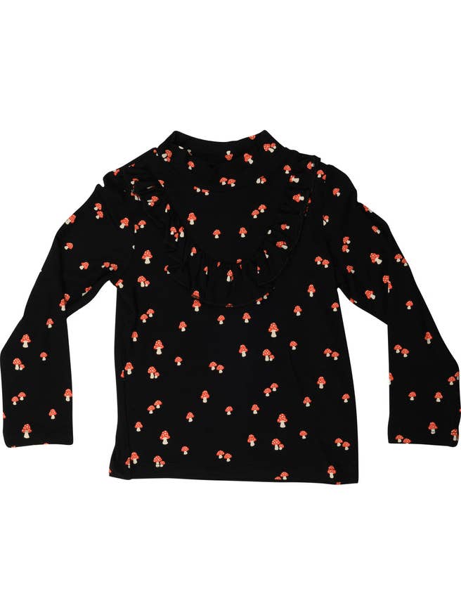 Camiseta infantil de manga larga Ally Mushroom para venta al por mayor de Wauw Capow by Bangbang Copenhagen