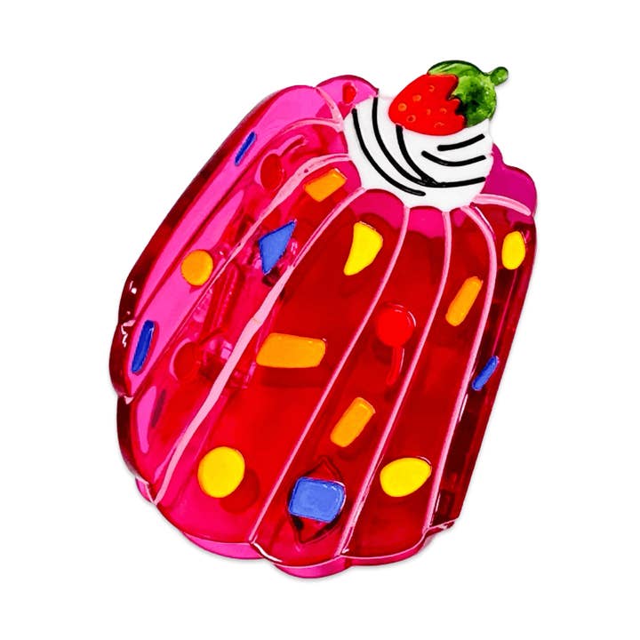 Jenny Lemons - Wholesale Hair Clip - Women's - Midi Jello Hair Claw Clip0