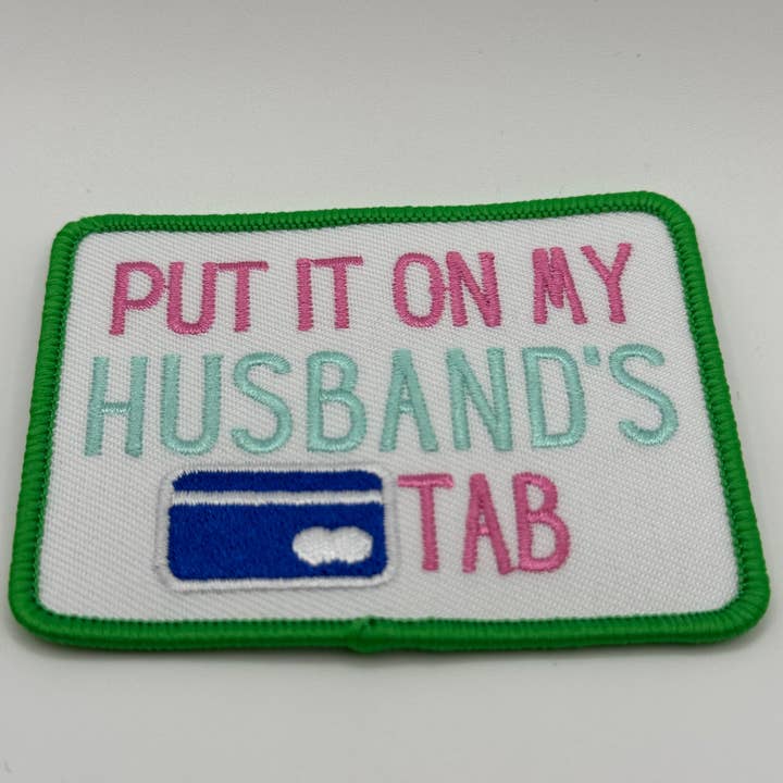 Setzen Sie es auf die Rechnung meines Mannes - grün für den Großhandel von Hill & Springs