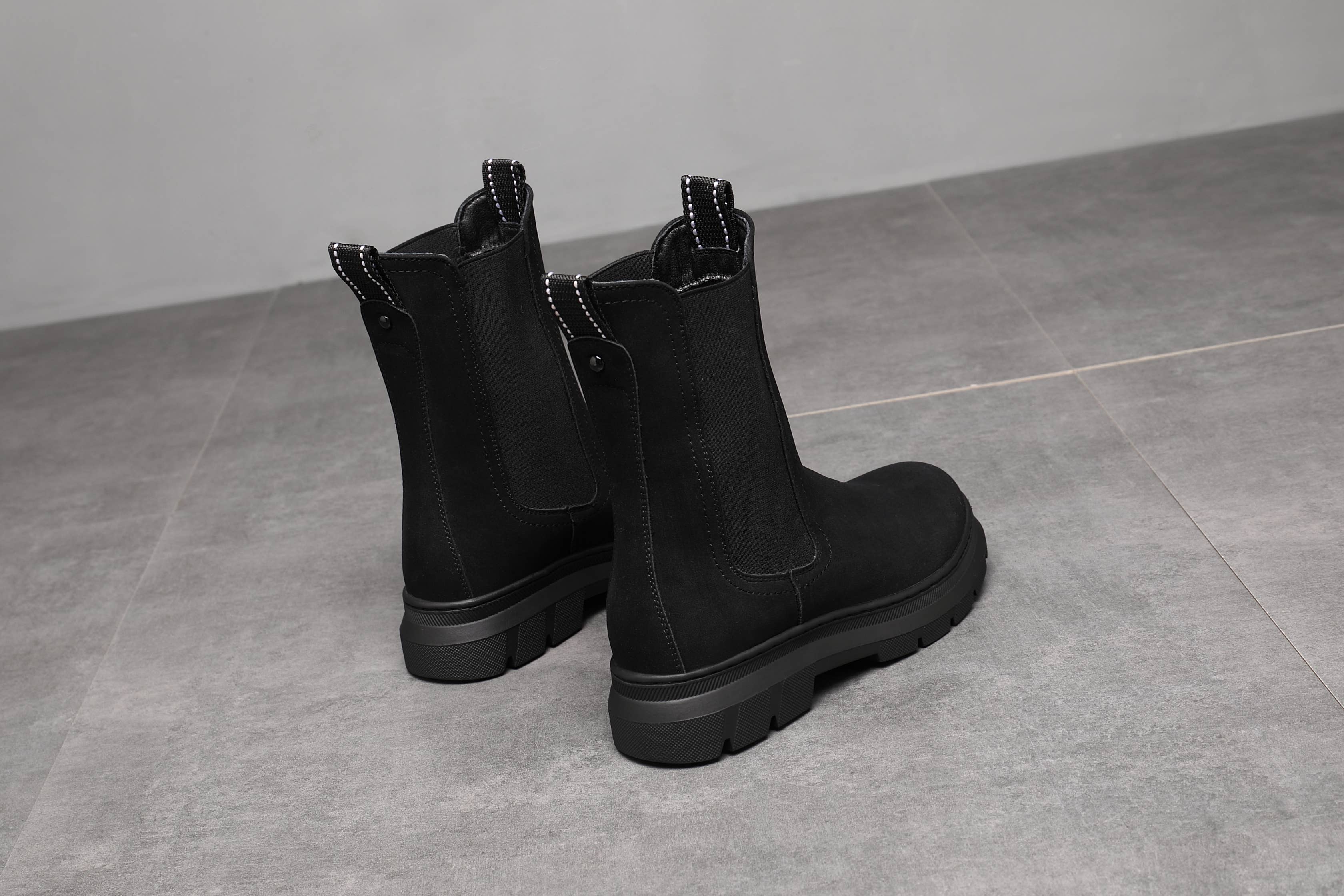 Top Staka – wholesale Boots – Women’s – A2306 WOMEN Faux Suede Leather- mid calf boots9