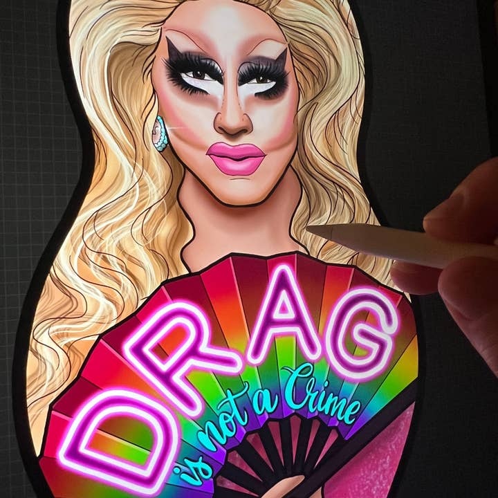 The Cuddle Cult - Wholesale Ornament - Trixie Mattel Drag is not a Crime inspired Plush Doll or Ornament1