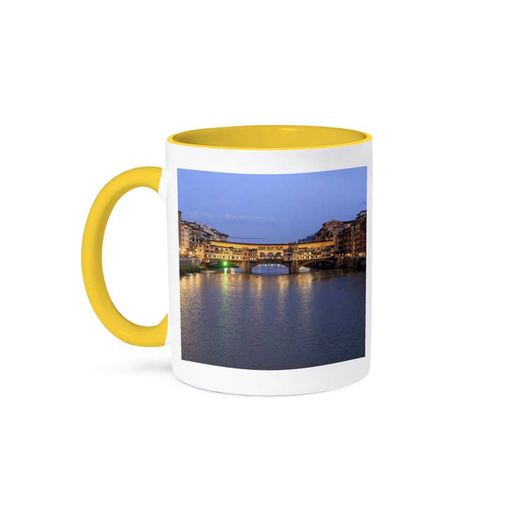 3dRose - Wholesale Coffee Mug - 3dRose, Italy, Florence. Ponte Vecchio by night., Mug