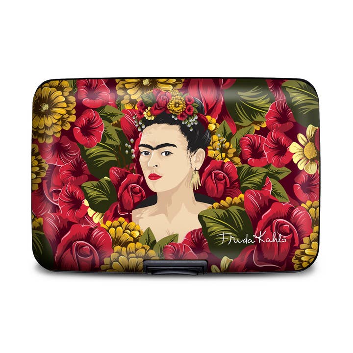 Monarque - Wholesale Wallet - Women's - Frida Kahlo Rose Portrait Armored Wallet0