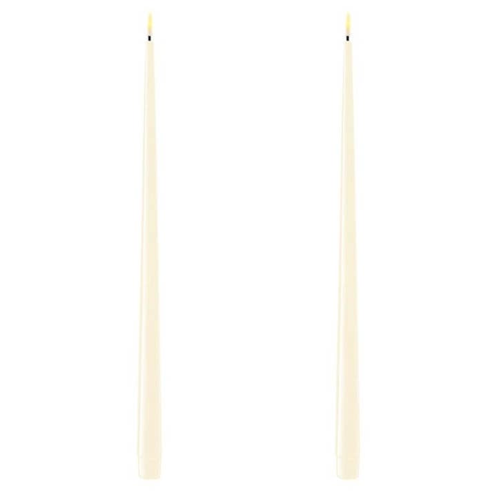 TAPER BRILLANT LED CRÈME 15.2 pour la vente par Koppers Home