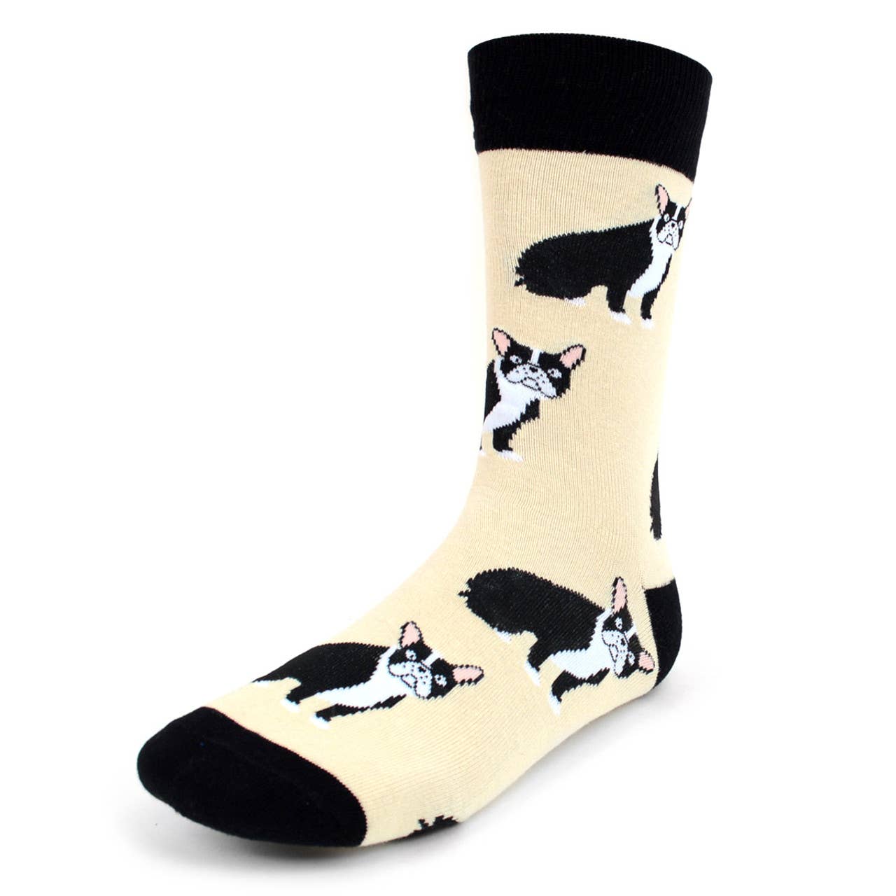 Selini New York - Wholesale Socks - Men's - Men's French Bulldog Novelty Socks - NVS19103