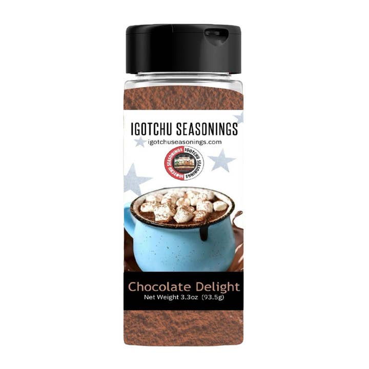 Chocolate Delight 8 oz Holiday limited edition for wholesale by Igotchu Seasonings