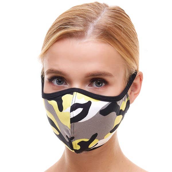 MILEY + MOLLY - Wholesale Protective Face Mask/Shield - Made in USA Face Masks With Design Print Reusable Cloth Mask0