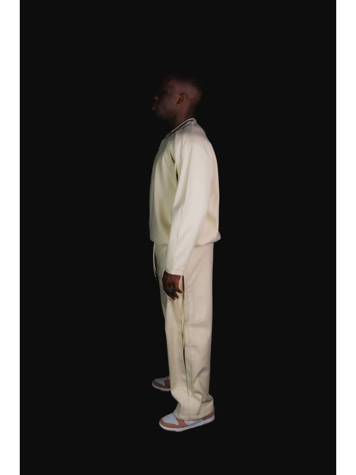 KOSY STUDIOS - Wholesale Sweatshirt - Men's - BUTTERMILK SKY SWEATER2