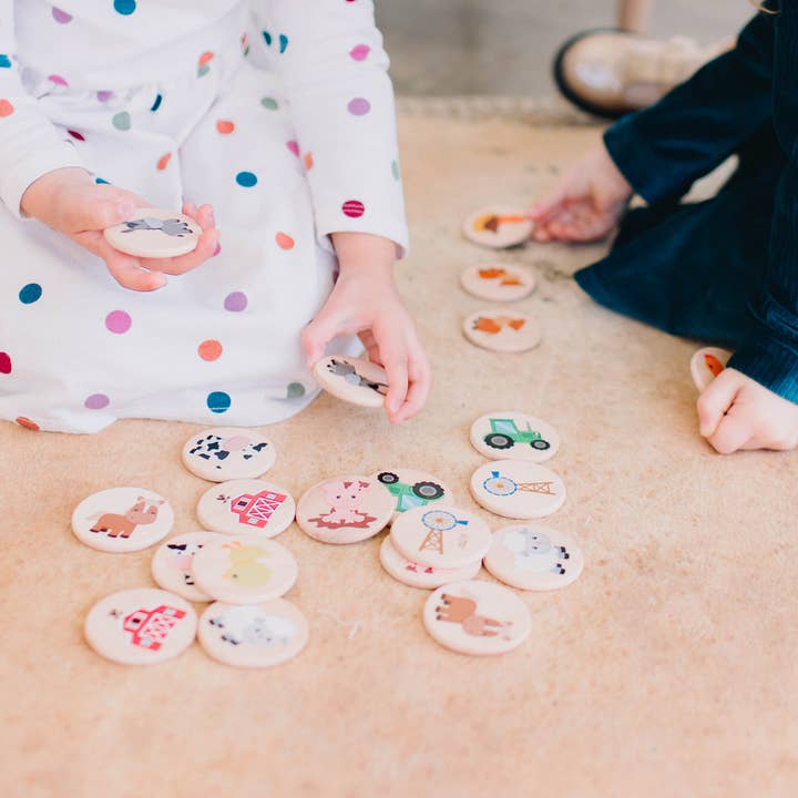 Bannor Toys - Wholesale Brain Game - Kids - Farm Matching Game3