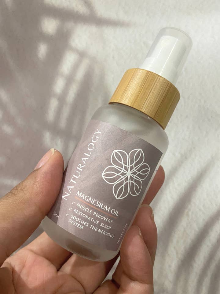Premium Magnesium oil Travel Spray 50ml for wholesale by Naturalogy
