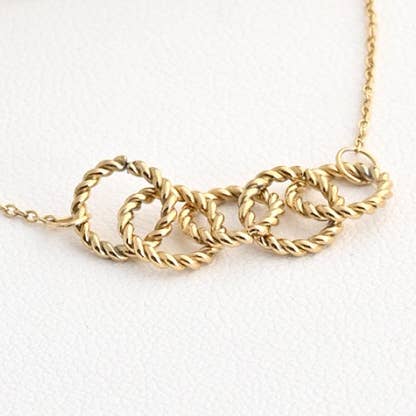 RING NECKLACE for wholesale by Etern’Elle Paris