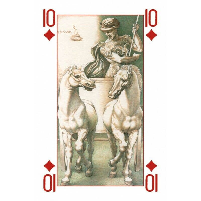 Cardshouse - Wholesale Playing Cards - Lo Scarabeo Leonardo Da Vinci Cards3