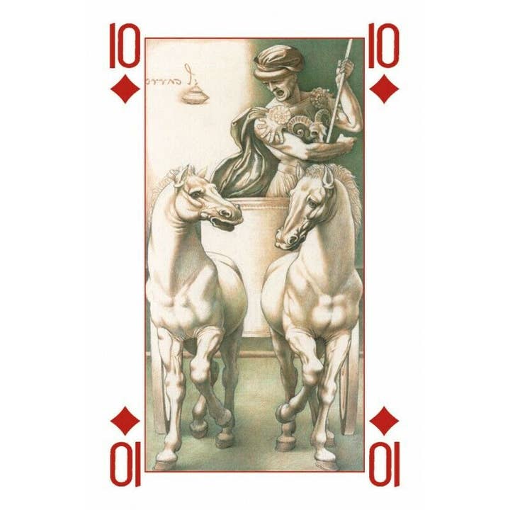 Cardshouse - Wholesale Playing Cards - Lo Scarabeo Leonardo Da Vinci Cards3