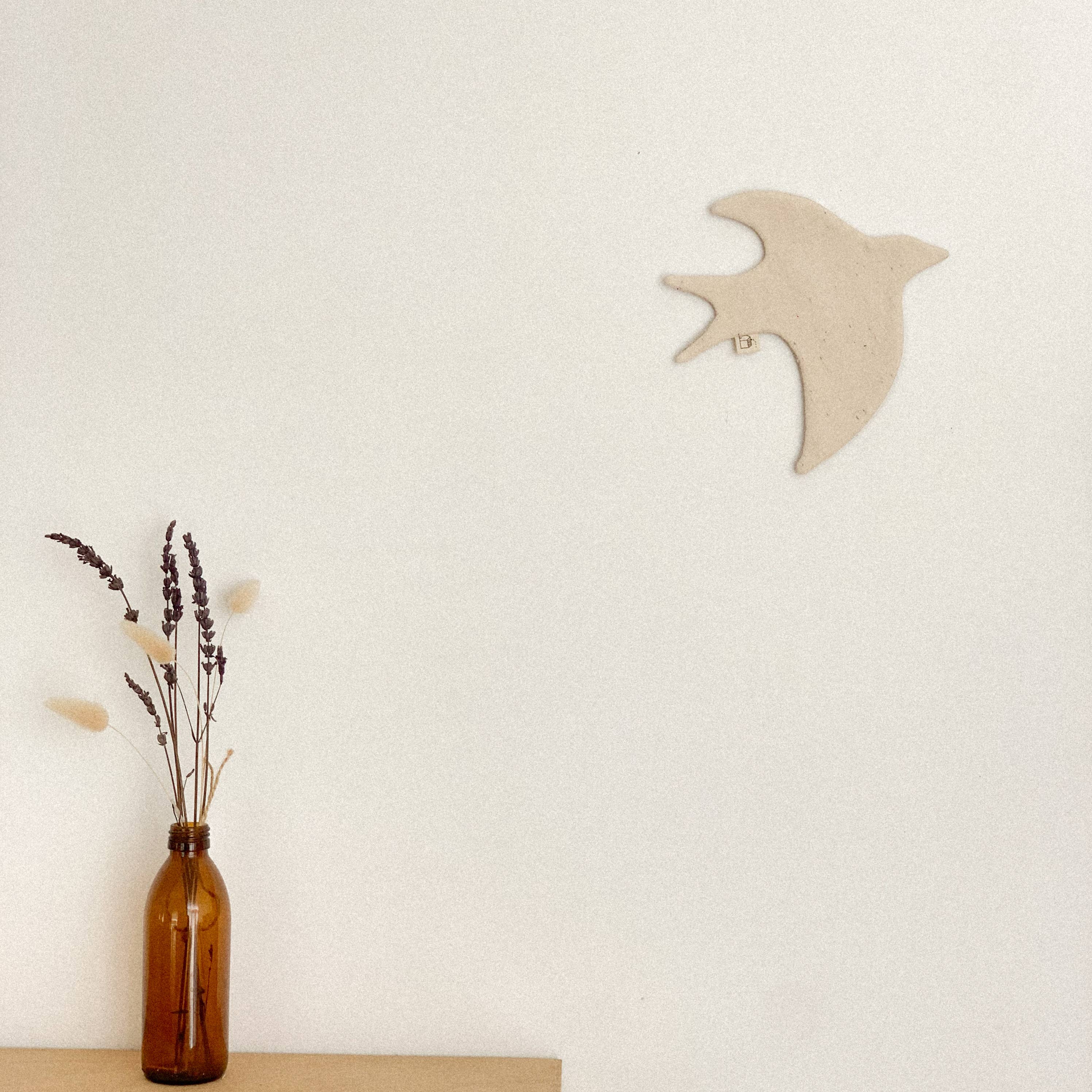 Monocrom - Wholesale Wall Decor - Kids & Baby - White wall swallow8