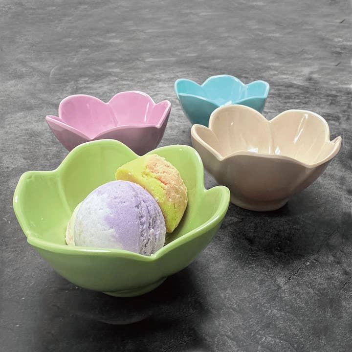 Supreme Housewares - Wholesale Bowl - Floral Melamine Ice Cream Bowl