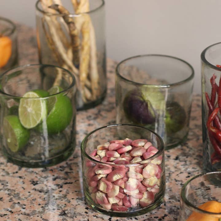 LUZ Collection - Vendita all'ingrosso Bicchieri da cocktail/superalcolici - Bicchiere in vetro soffiato a mano per vino o cocktail, trasparente, 3 misure6