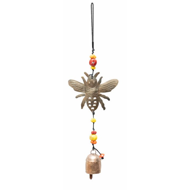 A Honey Bee with beads and bell for wholesale by Moksha Imports
