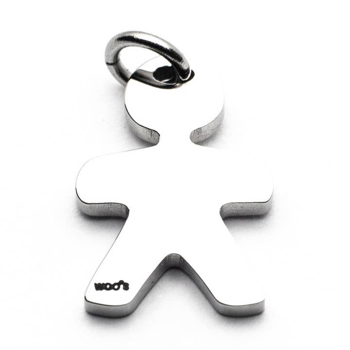 Charm-Anhänger Junge Stahl für den Großhandel von Woo's pure feelings