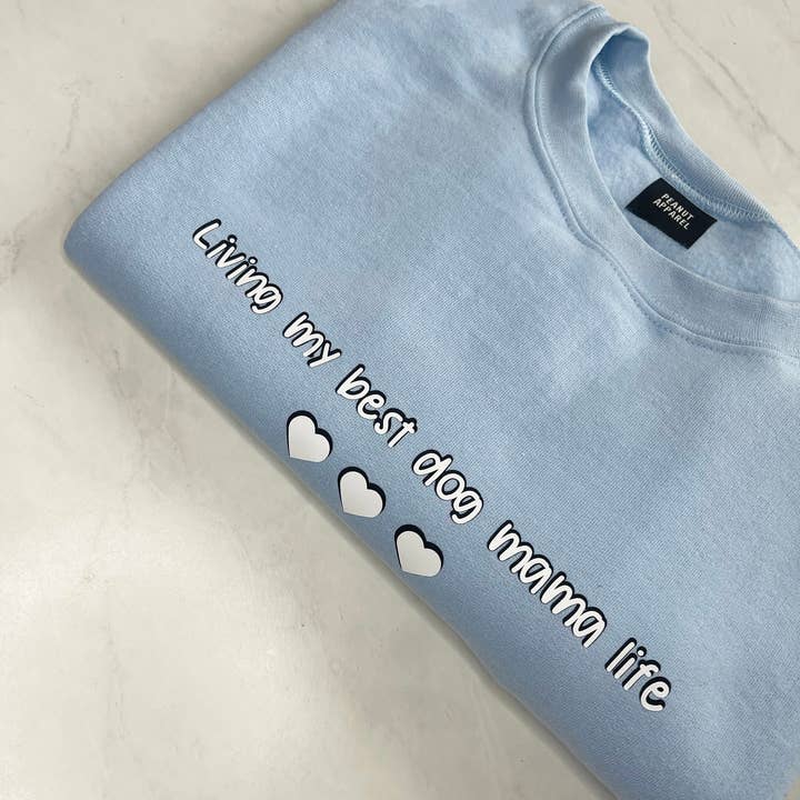 Best Life Sweatshirt for wholesale by Peanut Apparel