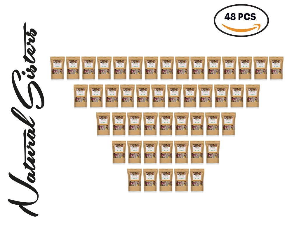 Nature's Lab - Natural Sisters - Wholesale Health/Detox Tea - 12 Organic Yoni Herbal Blend / 1oz Bag - Wholesale2