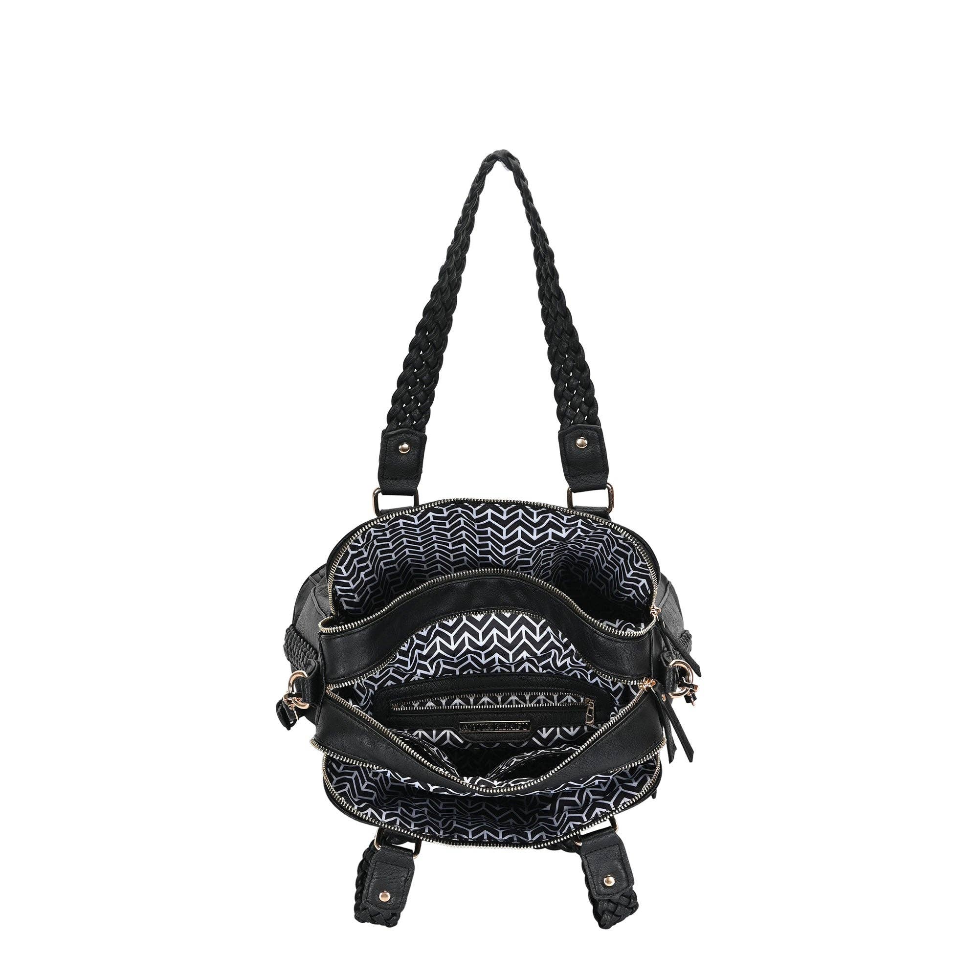 MMS Brands - Wholesale Satchel - Women's - Roxanne Triple Compartment Satchel17