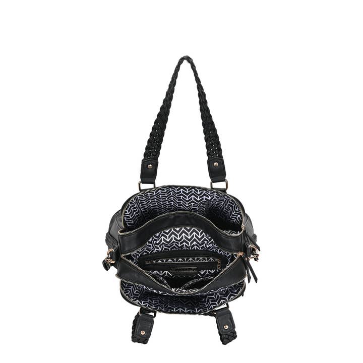 MMS Brands – Großhandel Satchel – Damen – Roxanne Schulranzen mit drei Fächern17