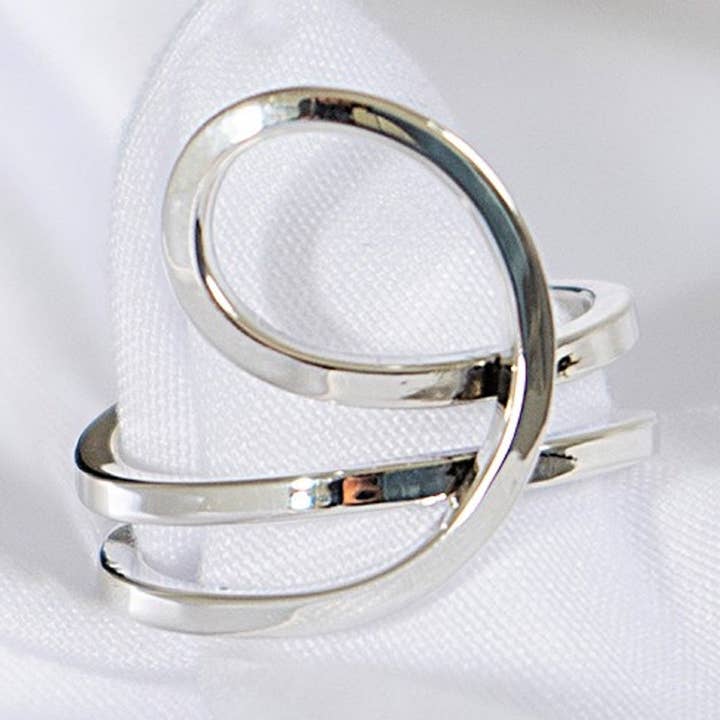Sterling Silver Musical Note Ring for wholesale by Otis Jaxon London