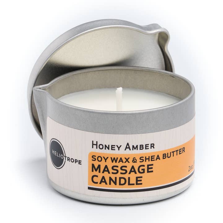 Vela de Masaje de Soja con Boquilla (6 aromas) para venta al por mayor de Heliotrope