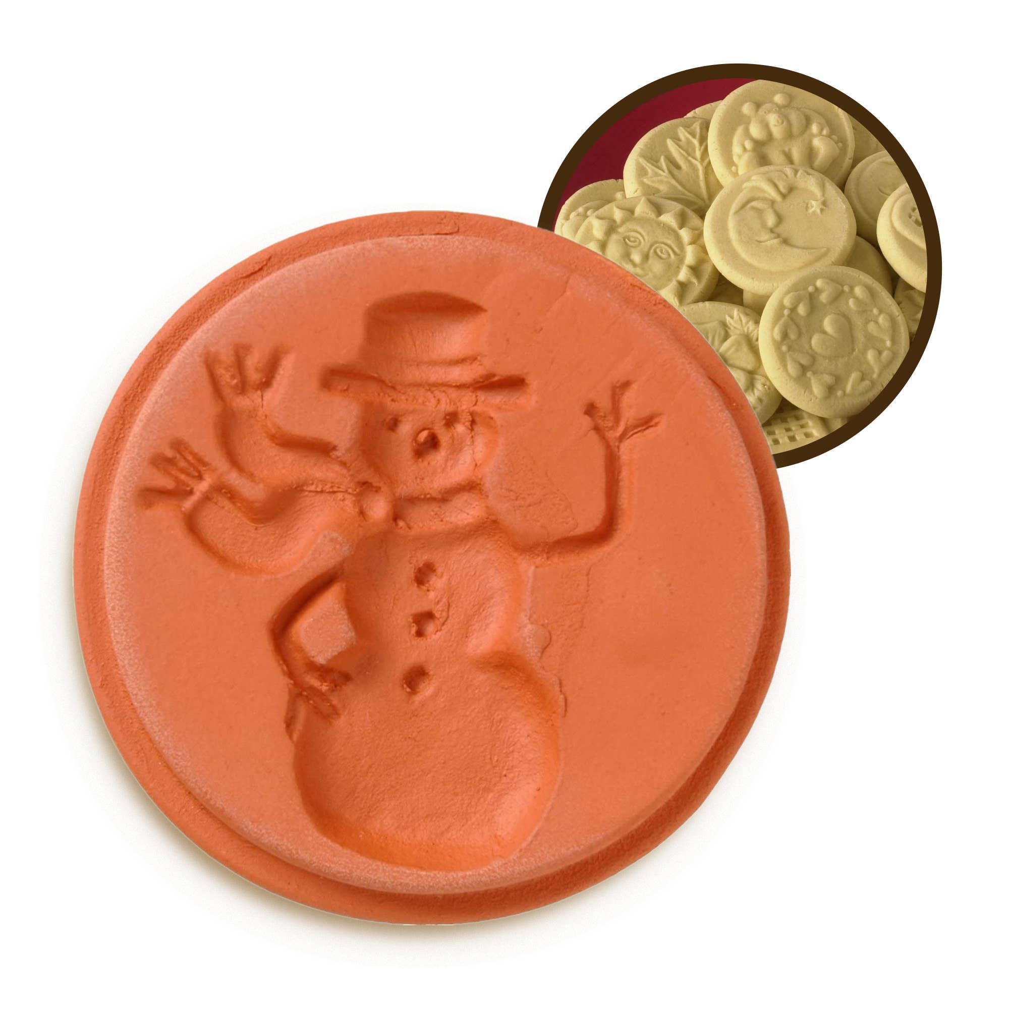 JBK Pottery - Wholesale Cookie Cutter - Cookie Stamps - Assorted - Christmas Theme (20 units)6