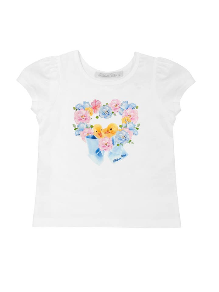 Top blanco para venta al por mayor de Balloon Chic